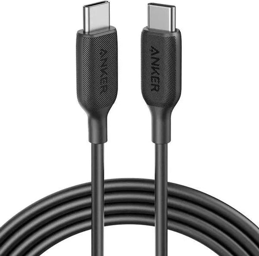 Anker PowerLine III USB-C to USB-C 2.0 60W Cable 3ft B2B - Black - Vertexhub Shop-Anker