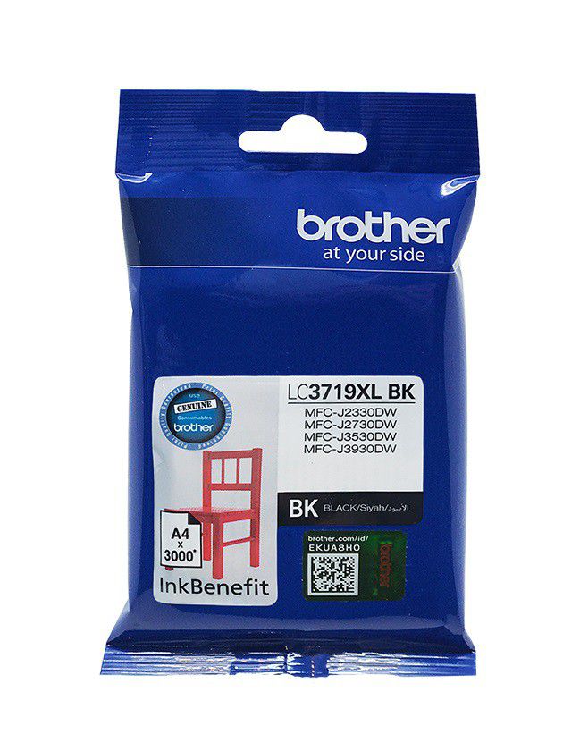 Brother LC3719XLBK Black Ink Cartridge - Vertexhub Shop-Brother
