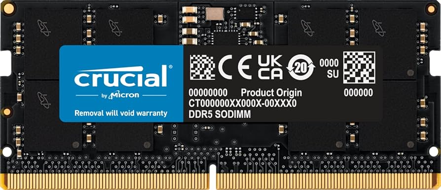 Crucial Laptop RAM DDR5 16GB 4800 - Vertexhub Shop-Crucial