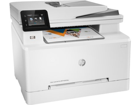 HP Color LaserJet Pro MFP M283fdw Printer, Print, Copy, Scan and Fax - Duplex Printing, ADF, Wireless, Ethernet, USB Interface with LCD Touchscreen - 7KW75A - Vertexhub Shop-HP