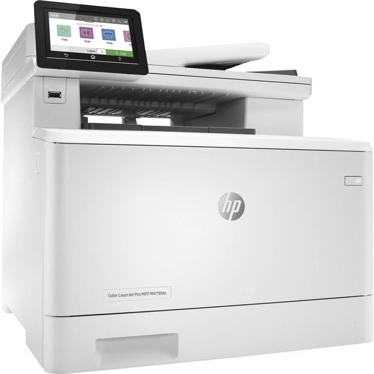HP Color LaserJet Pro MFP M479fdn Printer, Print, Copy, Scan, Fax and Email - Duplex Printing, ADF, Duplex ADF Scanning, Ethernet, USB Interface with LCD Touchscreen - W1A79A - Vertexhub Shop-HP