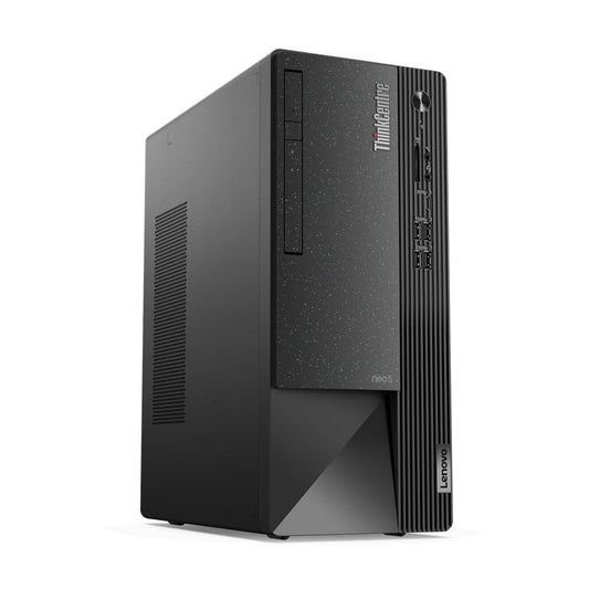 Lenovo ThinkCentre neo 50t, Intel Core i7 12700, 8GB DDR4 3200 (Up to 64GB Support), 1TB HDD, No OS, DVD±RW, 2W Speakers, USB Calliope Keyboard & Mouse, Black, 2 Year Warranty - Vertexhub Shop-Lenovo