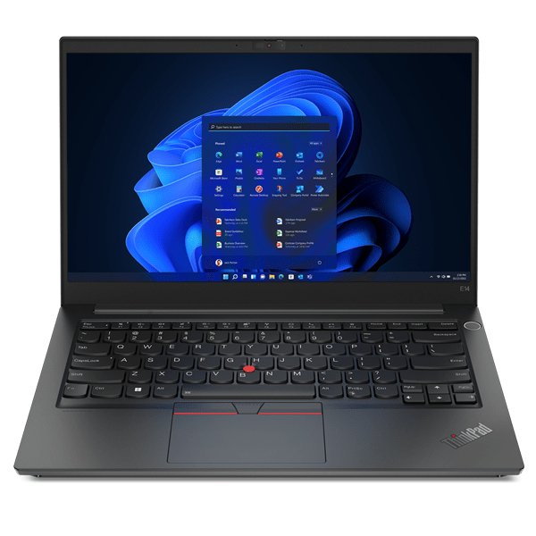 Lenovo ThinkPad E14 Gen 4, Core i7 1255U, 8GB, 512GB SSD, No OS, 14″ FHD, Black - Vertexhub Shop-Lenovo
