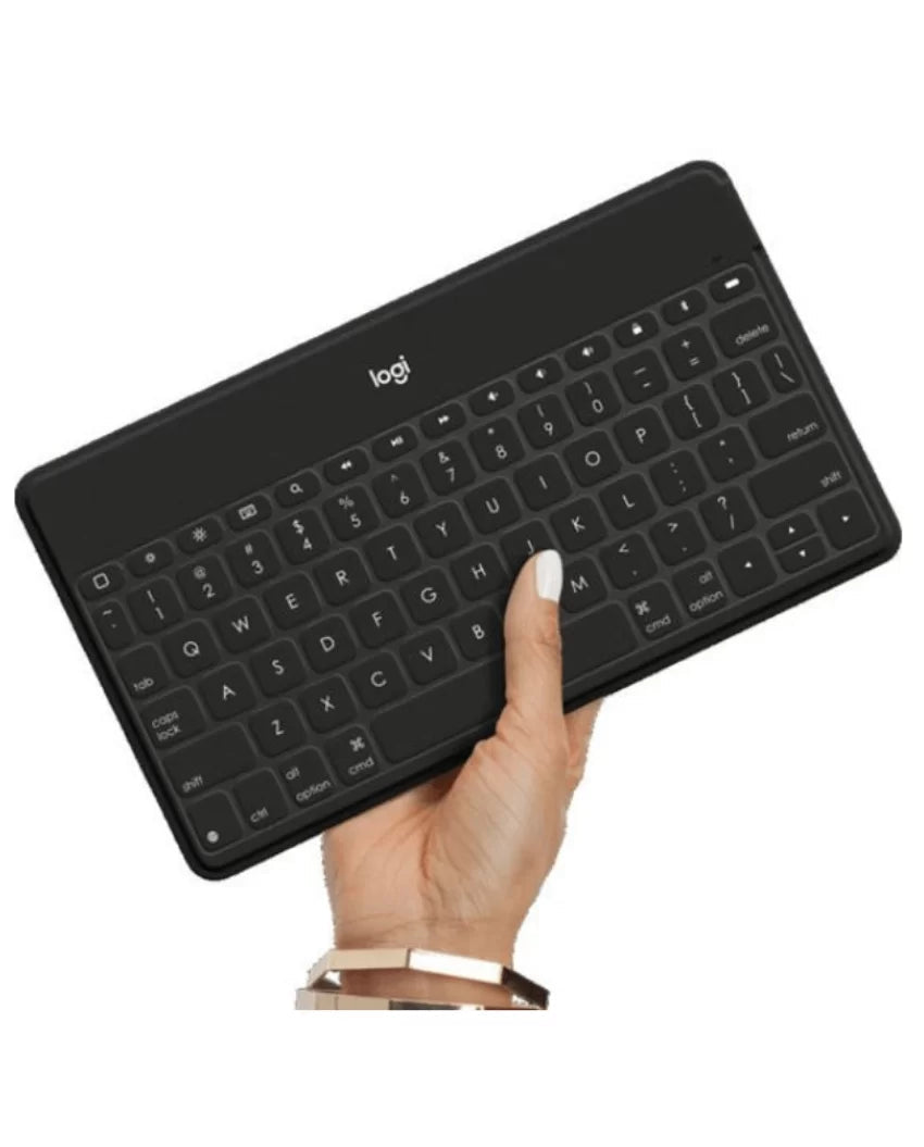 Logitech Bluetooth Keyboard Folio Keys-To-Go - Black - 920-006710 - Vertexhub Shop-Logitech
