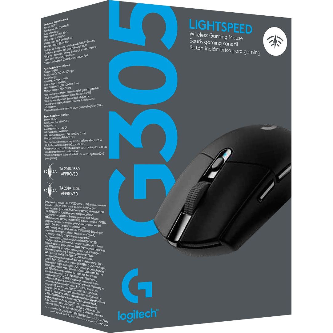 LOGITECH G305 Lightspeed Wireless Gaming Mouse - Vertexhub Shop