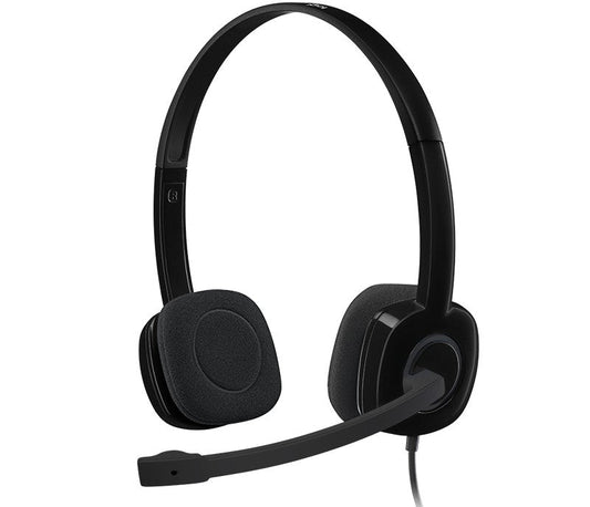 Logitech Stereo Headset H151 - Black (3.5 MM JACK) - Vertexhub Shop-Logitech