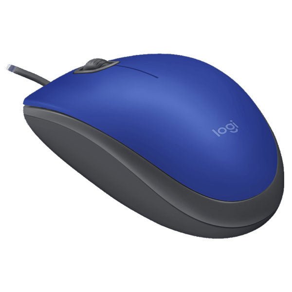 Logitech USB Silent Mouse M110 - Blue - 910-005488 - Vertexhub Shop