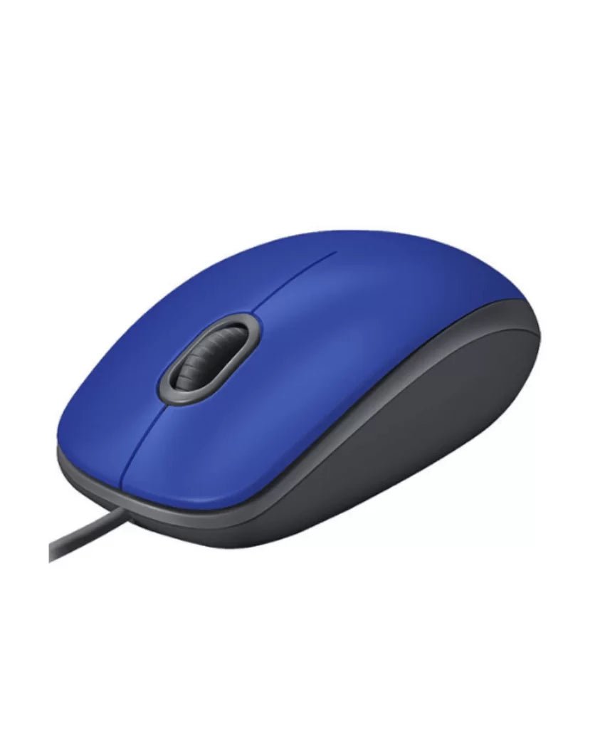 Logitech USB Silent Mouse M110 - Blue - 910-005488 - Vertexhub Shop