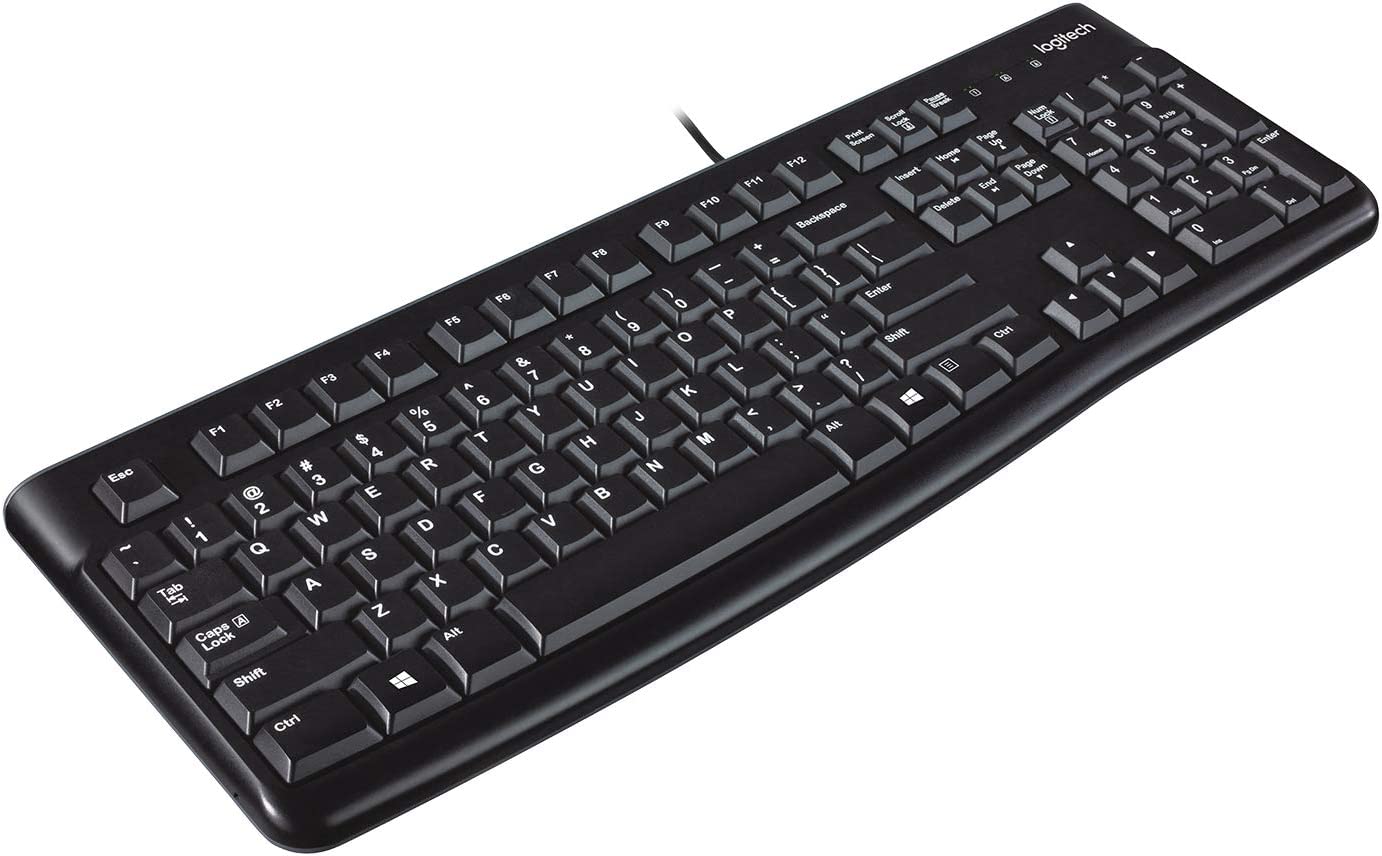LOGITECH Wired Keyboard K120 - Vertexhub Shop