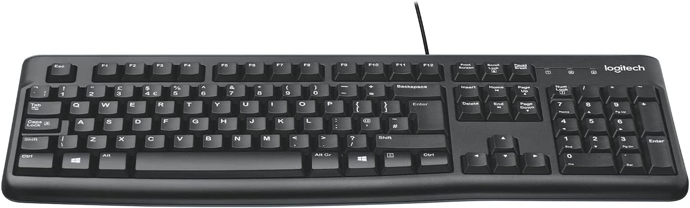 LOGITECH Wired Keyboard K120 - Vertexhub Shop