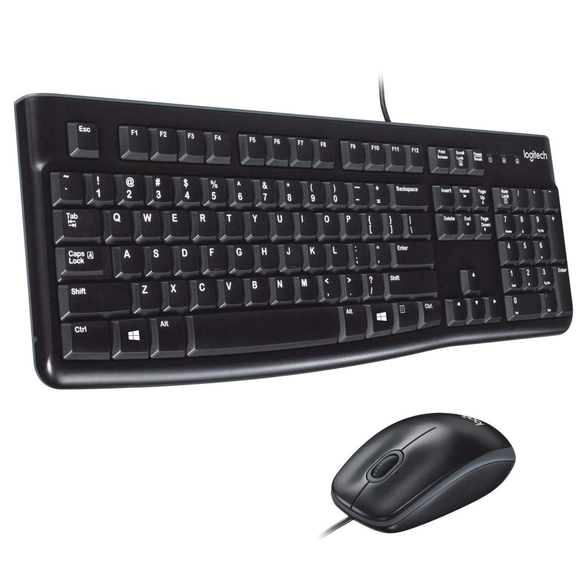 LOGITECH Wired Keyboard & Mouse Combo MK120 - Vertexhub Shop