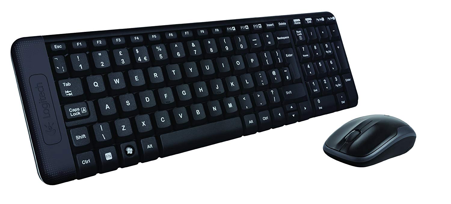 LOGITECH Wireless Keyboard & Mouse Combo MK220 - Vertexhub Shop