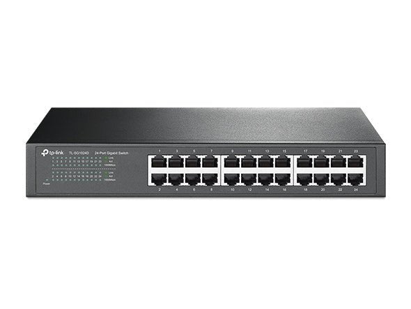 TP-Link 24-Port 10/100/1000Mbps Gigabit Desktop Rackmount Switch - TL-SG1024D - Vertexhub Shop-Tp-Link