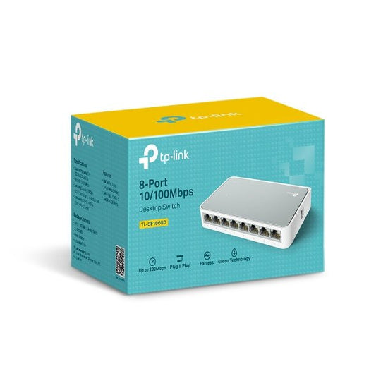 TP-Link 8-Port 10/100Mbps Desktop Switch - Vertexhub Shop