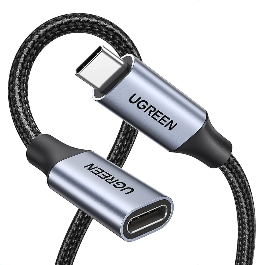 UGREEN USB-C 3.1 Gen2 Male To Male 5A Data Cable (100W, 4K@60Hz) 1m - Vertexhub Shop-ugreen