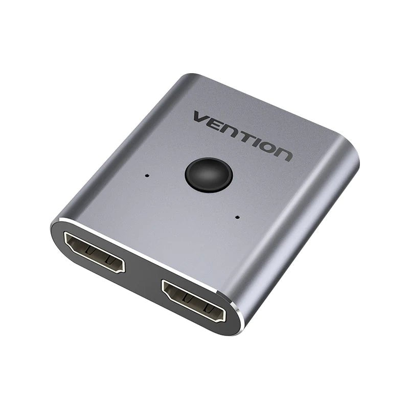 Vention 2-Port HDMI Bi-Direction Switcher Silver - Vertexhub Shop-vention