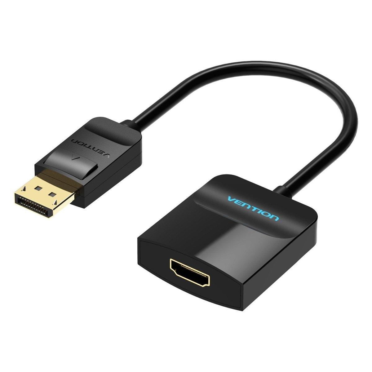 Vention DisplayPort to HDMI Converter 0.15M Black - Vertexhub Shop-vention