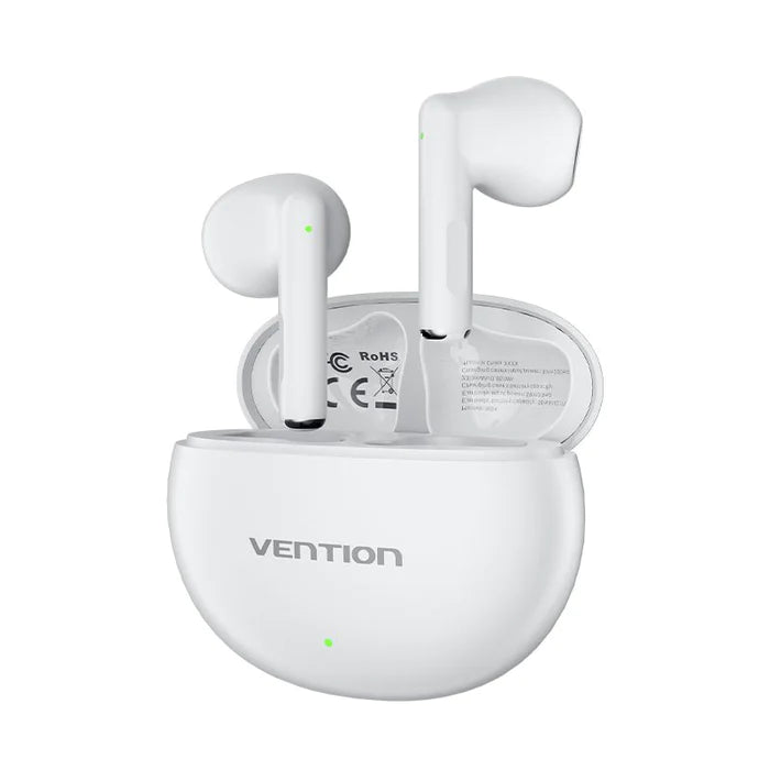 Vention Elf E06 Wireless Earbuds-WHITE - Vertexhub Shop-vention