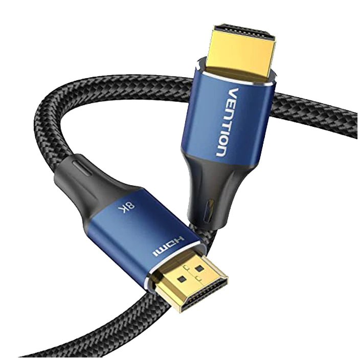 Vention HDMI Male to Male 4K HD Cable Aluminum Alloy Type 1.5M Blue - Vertexhub Shop-vention
