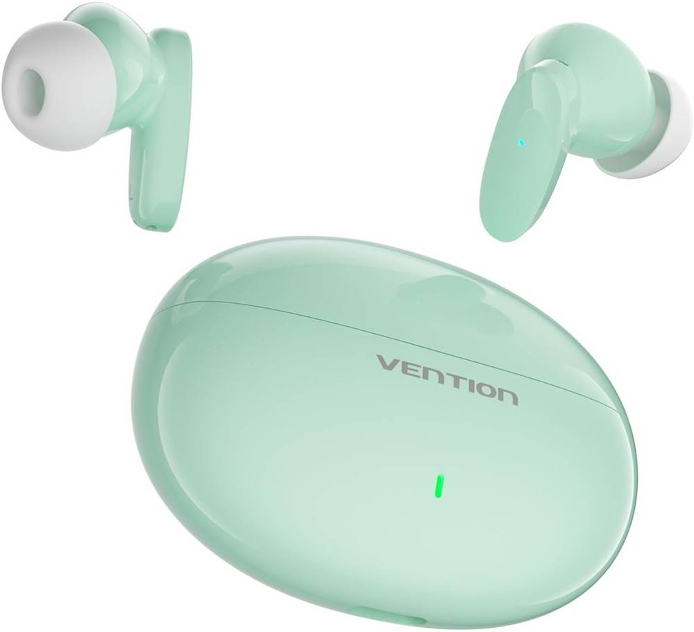 Vention HiFun Ture Wireless Bluetooth Earbuds Green - Vertexhub Shop-vention