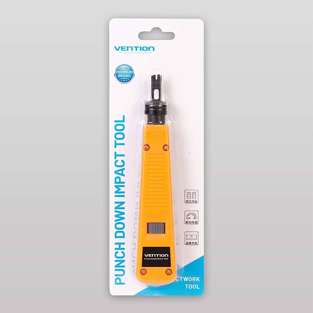 Vention Punch Down Impact Tool Network Punch Tool with Two Blade - Vertexhub Shop-vention