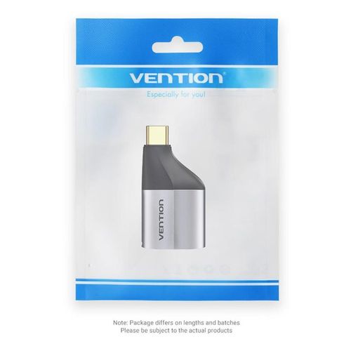 Vention Type C Male to HDMI Female Adapter Gray Aluminum Alloy Type - Vertexhub Shop-vention