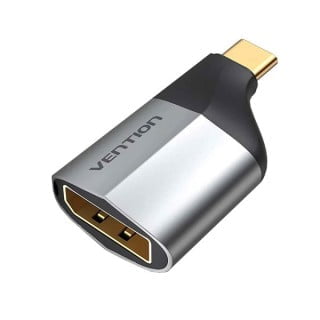 Vention Type-C to DP Adapter Gray Metal Type - Vertexhub Shop-vention