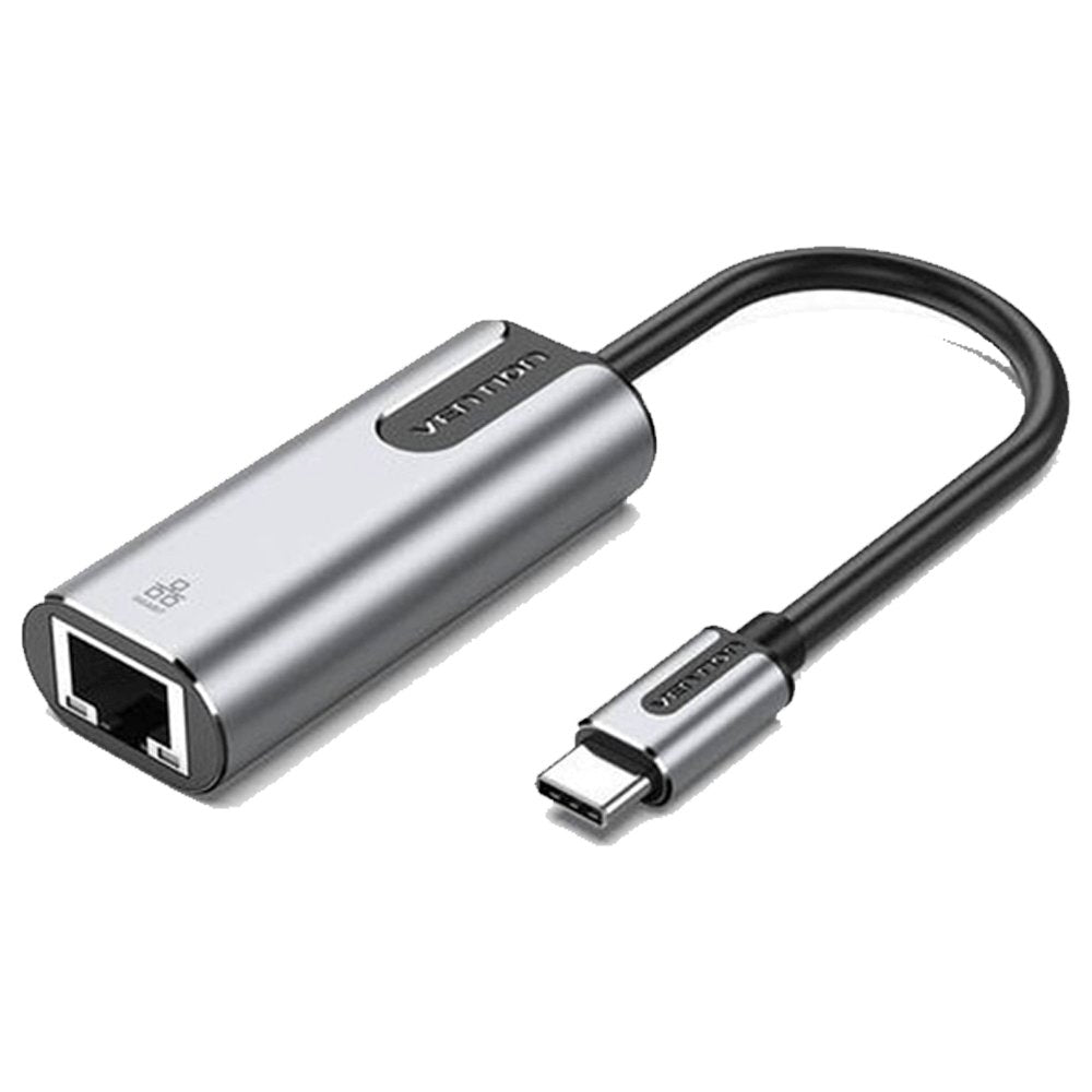 Vention USB 3.0 TO GIGABIT ETHERNET ADAPTER Gray 0.15M Aluminum Alloy Type - Vertexhub Shop-vention