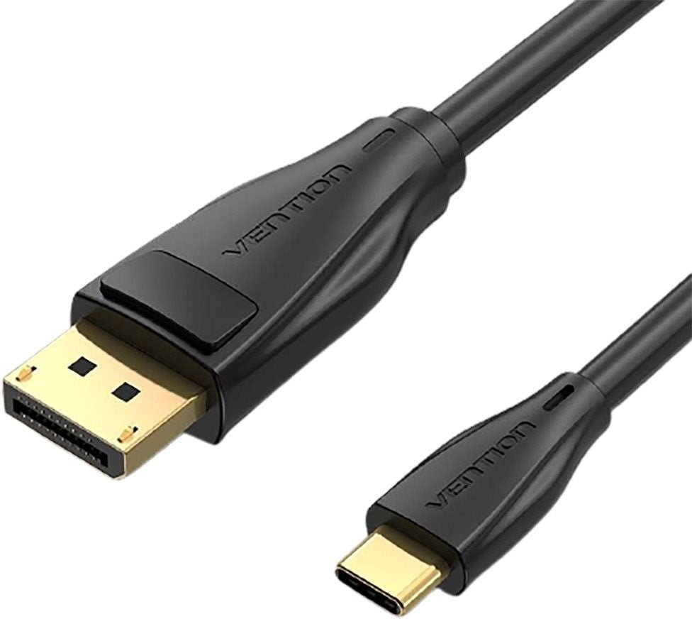 Vention USB-C to DP Cable 1.5M Black - Vertexhub Shop-vention